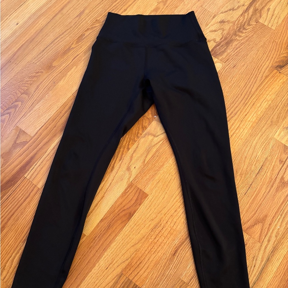 7/8 Length High Waste Airlift Legging - black - gently used - size M